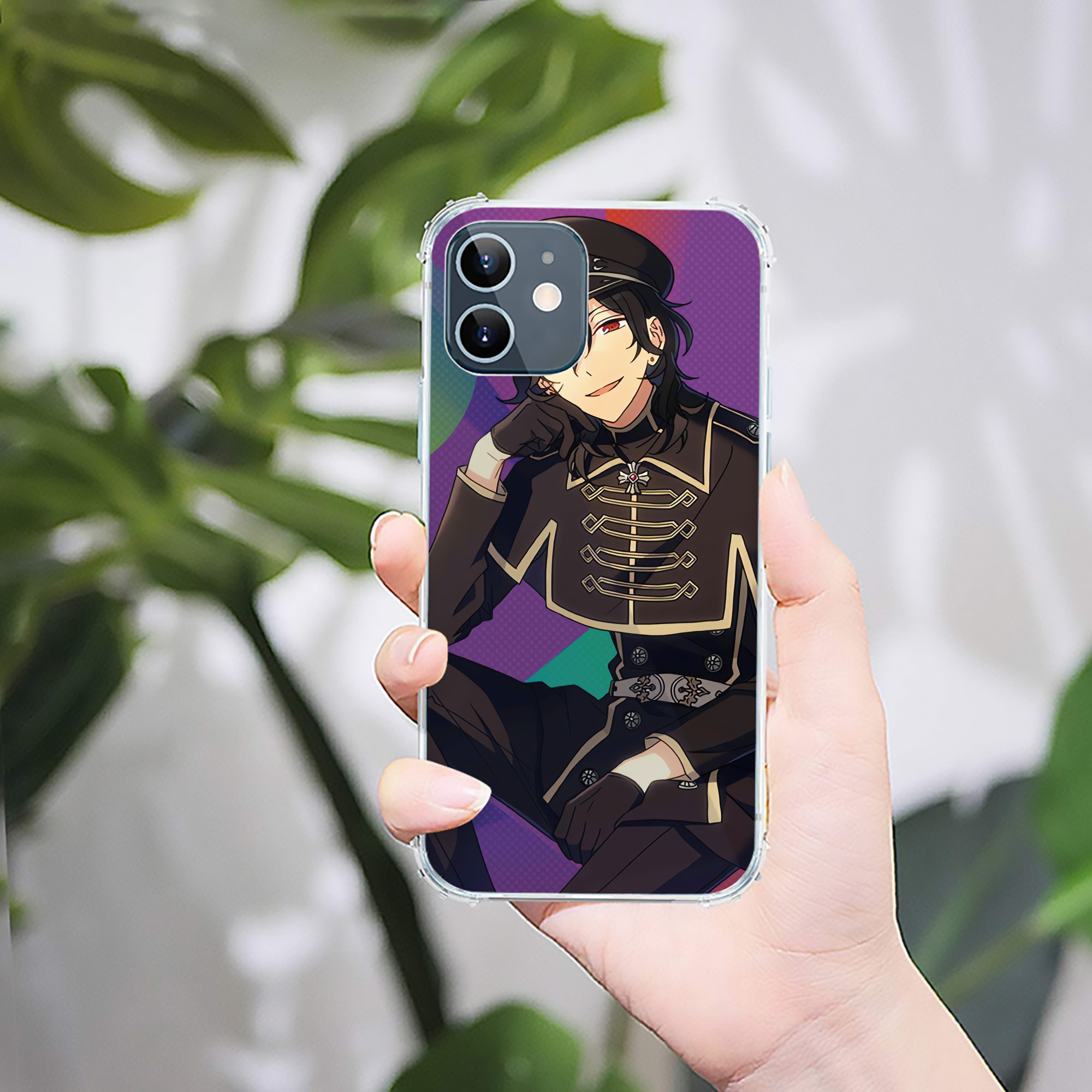 （画像用） あんさんぶるスターズ! Ensemble Stars 【iPhone 12シリーズ対応】透明スマホケース（クリアソフトケース）